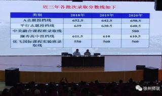 徐州中考分数线 徐州中考分数线