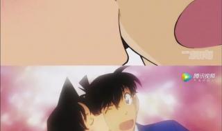 新一和小兰接吻 新一和小兰接吻