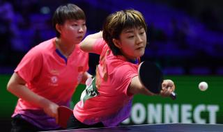 女双乒乓球决赛结果